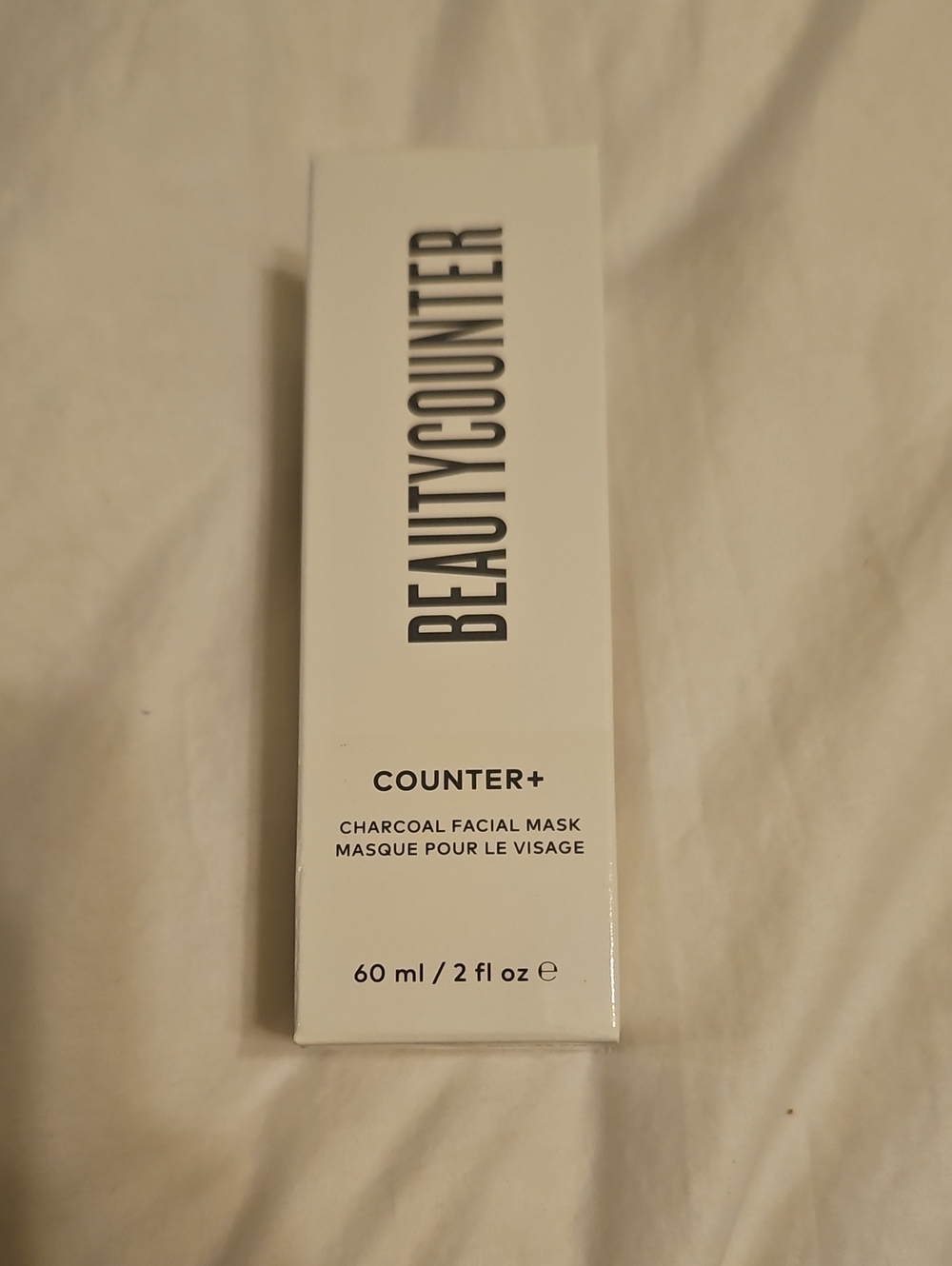 Beautycounter Counter+ Charcoal Facial Mask — White